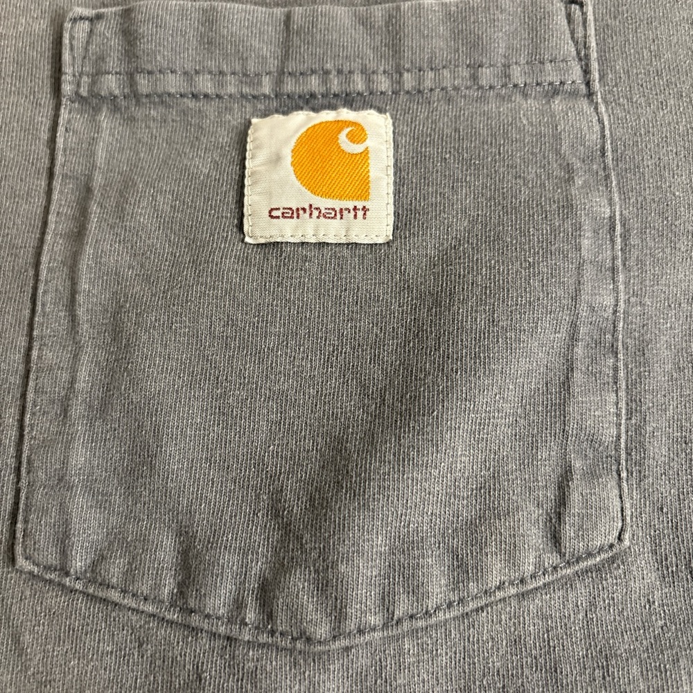 Carhartt Gray Pocket Tee